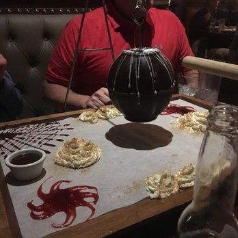 Uncle Julio's - Obligatory chocolate piñata pic! - Mexican Near Me - Brentwood, Tennessee Uncle Julio's - Obligatory chocolate piñata pic! - Mexican Near Me - Brentwood, Tennessee