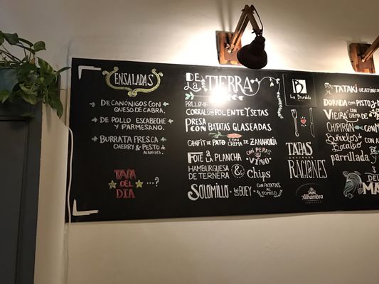 Menu photo 4 La Brunilda Seville, SE