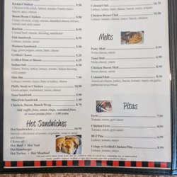 Anne’s Diner - Menu