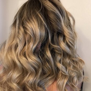Gabriela's Hair Studio - Golden Blonde Full Balayage with Tinted Color - Hair Salons Near Me - Cypress, California Gabriela's Hair Studio - Golden Blonde Full Balayage with Tinted Color - Hair Salons Near Me - Cypress, California