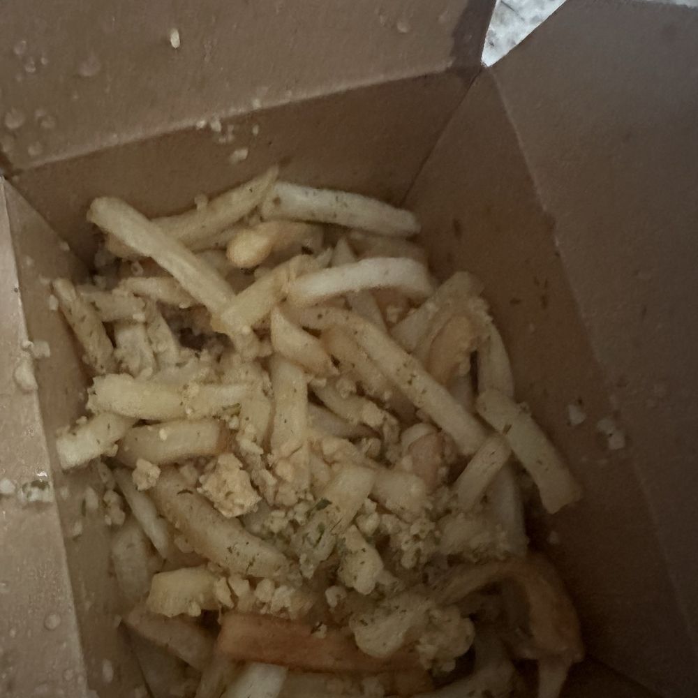 Baldwin Park Pizza - Disgusting not even cooked garlic fries - Pizza Near Me - Baldwin Park, California