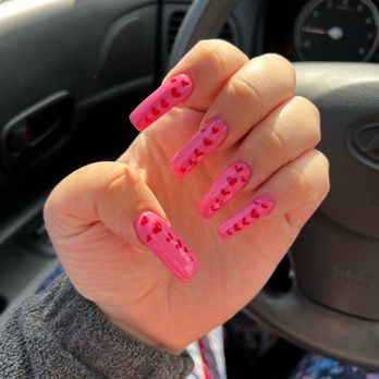 Rockstar Nails & Spa - Acrylic Nail set by Rose - Day Spas Near Me - Kansas City, Missouri Rockstar Nails & Spa - Acrylic Nail set by Rose - Day Spas Near Me - Kansas City, Missouri