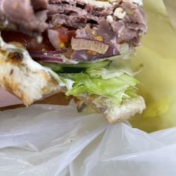 C & C Donuts - Roast beef sandwich