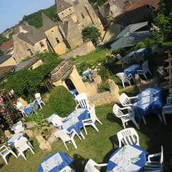 La Vieille Auberge - Terrasses du restaurant La Vieille Auberge à St geniès