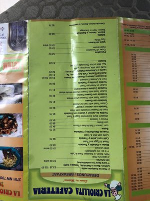 La Criollita Cafeteria by null