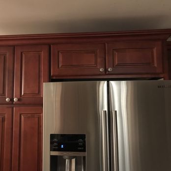 My House Kitchen - Paramus - Some adjustments to the cabinet doors and viola!!! Done with this part of the installation. - Countertop Installation Near Me - Paramus, New Jersey