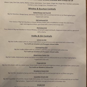 Big Hart Brewing Company - Drink menu - Breweries Near Me - Hart, Michigan