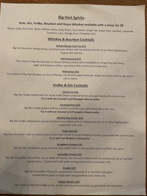 Menu photo 3 Big Hart Brewing Company Hart, MI
