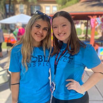 Noble Hospice - Noble Hospice volunteers at a local event. - Hospice Near Me - Mesa, Arizona Noble Hospice - Noble Hospice volunteers at a local event. - Hospice Near Me - Mesa, Arizona