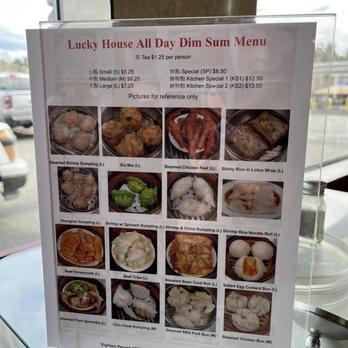 Lucky House - Their menu as of March 11th, 2023 - Dim Sum Near Me - Kent, Washington Lucky House - Their menu as of March 11th, 2023 - Dim Sum Near Me - Kent, Washington