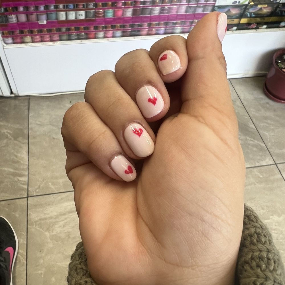 Sky Nails - Gel mani with design - Nail Salons Near Me - El Monte, California Sky Nails - Gel mani with design - Nail Salons Near Me - El Monte, California
