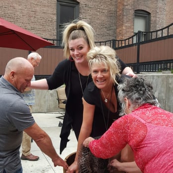 Bridgepress Cellars - Bryn and Carol are both in the barrel now! - Wineries Near Me - Spokane, Washington Bridgepress Cellars - Bryn and Carol are both in the barrel now! - Wineries Near Me - Spokane, Washington