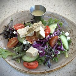 Canopy Cafe - Pittsburgh Botanic Garden - Side Salad w/Lemon Za'atar Chicken added...
