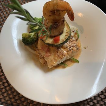 Tatiana's Restaurant - Roasted Almond Crusted Sea Bass deelish - Ukrainian Near Me - Mechanicsburg, Pennsylvania Tatiana's Restaurant - Roasted Almond Crusted Sea Bass deelish - Ukrainian Near Me - Mechanicsburg, Pennsylvania
