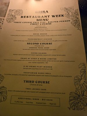Menu photo 6 Brisa Restaurant & Bar San Diego, CA Menu photo 6 Brisa Restaurant & Bar San Diego, CA