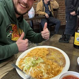 Enchiladas Verdes