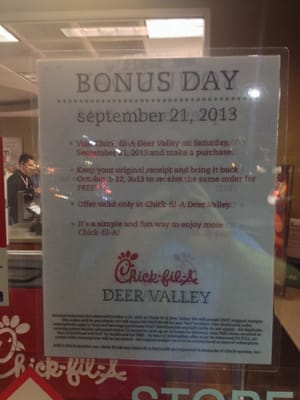Menu photo 4 Chick-fil-A Phoenix, AZ