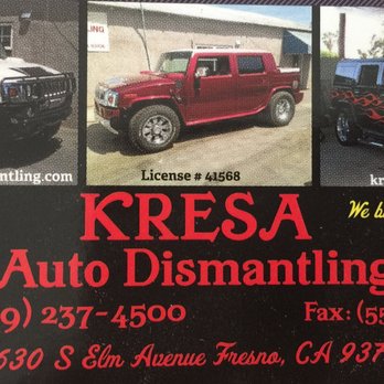 Kresa Auto Dismantling - Car Parts, Truck Parts, SUV Parts, Sedan Parts, Aftermarket Parts - Auto Parts & Supplies Near Me - Fresno, California Kresa Auto Dismantling - Car Parts, Truck Parts, SUV Parts, Sedan Parts, Aftermarket Parts - Auto Parts & Supplies Near Me - Fresno, California