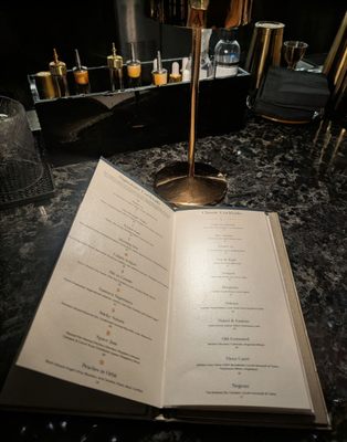 Menu photo 1 Bar Moon Houston, TX
