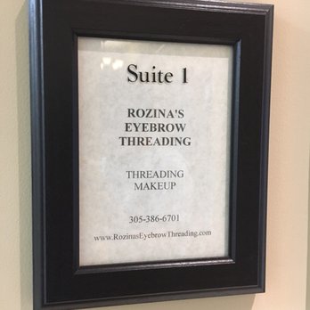 Rozina's Eyebrow Threading - Look for this inside! - Threading Services Near Me - Miami, Florida