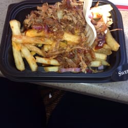 Wendy's - Sweet pulled pork fries! Amazing!