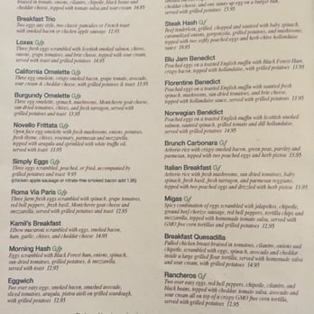 Blu Jam Cafe - Menu - Breakfast & Brunch Near Me - Sherman Oaks, California