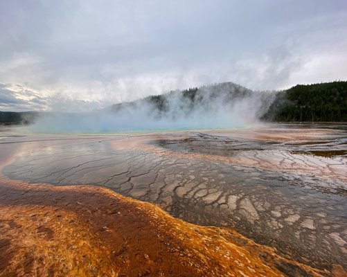 Grand Prismatic Spring by null