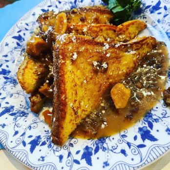 The Blue Owl Restaurant & Bakery - Caramel Apple Stuffed French Toast - Bakeries Near Me - Kimmswick, Missouri The Blue Owl Restaurant & Bakery - Caramel Apple Stuffed French Toast - Bakeries Near Me - Kimmswick, Missouri