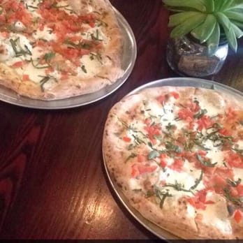 Bricks and Birch - This is the Caprese pizza and it was goooooood - Pizza Near Me - Redlands, California