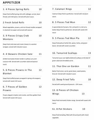 Menu photo 6 Thai One On Seattle, WA Menu photo 6 Thai One On Seattle, WA