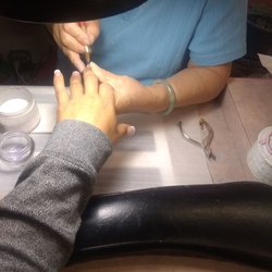 Final Touch - Getting a fill in French acrylic set