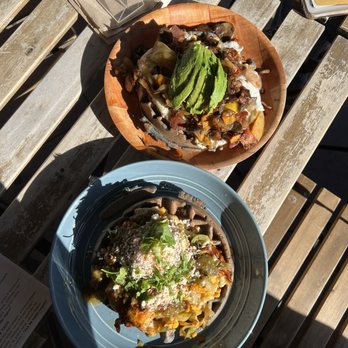 The Hidden Kitchen - Blue corn waffles - Juice Bars & Smoothies Near Me - Cayucos, California The Hidden Kitchen - Blue corn waffles - Juice Bars & Smoothies Near Me - Cayucos, California
