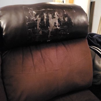Ashley Store - Pleather rubbing off. - Furniture Stores Near Me - Long Beach, California