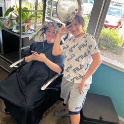 Freebird Colorist - Mother and son highlights today!!!