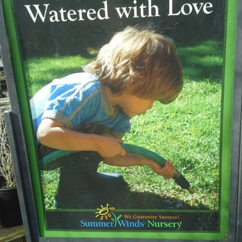 SummerWinds Nursery - Water with Love! - Nurseries & Gardening Near Me - Sunnyvale, California