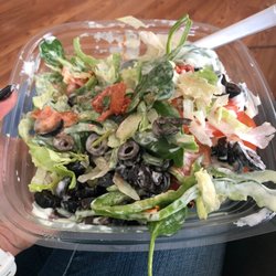 Subway - Pizza salad