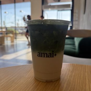 Amai Tea & Cafe - MANGO STICKY MATCHA - Coffee & Tea Near Me - Torrance, California Amai Tea & Cafe - MANGO STICKY MATCHA - Coffee & Tea Near Me - Torrance, California