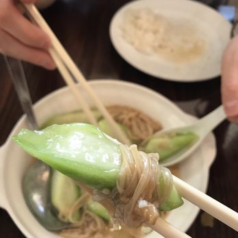 Petite Soo Chow - Silk gourd stir fried with enoki. - Chinese Near Me - Cliffside Park, New Jersey
