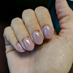 Fancy Nails - Here's to hoping the tools were sanitized properly...