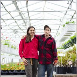 Honey Field Farm - We, Valerie and Eli, grow 15 acres of certified organic vegetables to distribute to over 25 local and regional partners, as well as our farm
