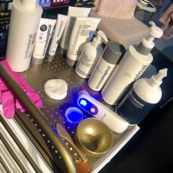 Queen B Studio - Using dermalogica products