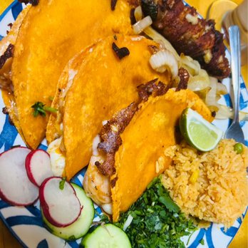 Dona Leti’s - Shrimp 3 Birria Plate Tacos with Shrimp - Mexican Near Me - Houston, Texas Dona Leti’s - Shrimp 3 Birria Plate Tacos with Shrimp - Mexican Near Me - Houston, Texas