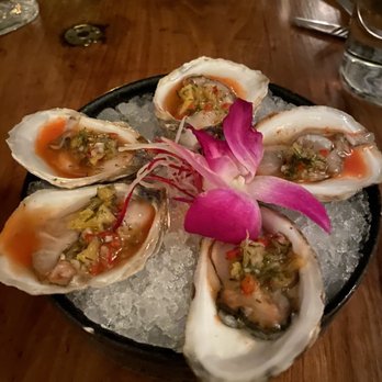 Catch NYC - Dressed Oysters - Asian Fusion Near Me - New York, New York Catch NYC - Dressed Oysters - Asian Fusion Near Me - New York, New York