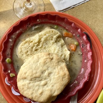Geraldine's Counter - Chicken pot pie... taste like chicken noodle soup without the noodles - American Near Me - Seattle, Washington Geraldine's Counter - Chicken pot pie... taste like chicken noodle soup without the noodles - American Near Me - Seattle, Washington
