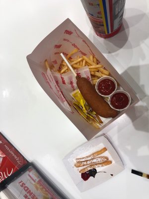 Hot Dog on a Stick by null