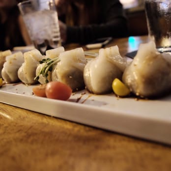 Lucky Belly - Oxtail dumplings are bomb. A must try. - Bars Near Me - Honolulu, Hawaii Lucky Belly - Oxtail dumplings are bomb. A must try. - Bars Near Me - Honolulu, Hawaii