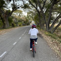 Diaz Lake Recreation Area - Paved portion of the lake loop