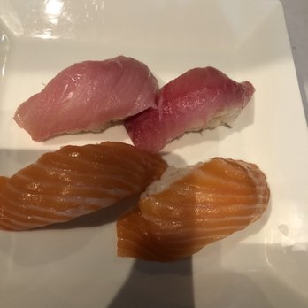 Azukar Sushi - 2 Piece Sake Nigiri Sushi and Hamachi - Sushi Bars Near Me - Sacramento, California Azukar Sushi - 2 Piece Sake Nigiri Sushi and Hamachi - Sushi Bars Near Me - Sacramento, California