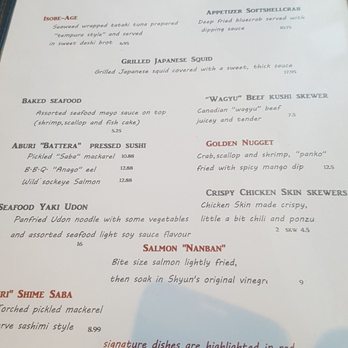 Sushi Bar Shyun - Sushi Bars Near Me - Port Coquitlam, British Columbia
