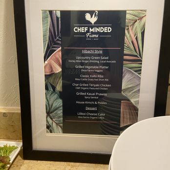 Chef Minded Farms - Menu Dinner Night 2 - Caterers Near Me - Hana, Hawaii Chef Minded Farms - Menu Dinner Night 2 - Caterers Near Me - Hana, Hawaii